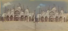 S. Marco/St. Marks Church, Venice, about 1865. Creator: Unknown