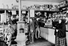 S.O. Grimes general store, Westminster, Md., between 1895 and 1910. Creator: Unknown
