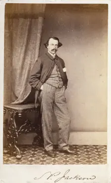 S.P. Jackson, mid 19th century. Creator: William Stonehouse