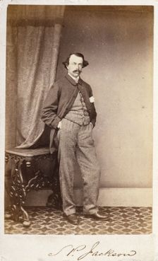 S.P. Jackson, mid 19th century. Creator: William Stonehouse