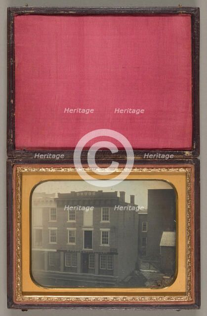 S. P. Peck Apothecary, 1839/60. Creator: Unknown.