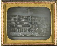 S. P. Peck Apothecary, c. 1850. Creator: Unknown