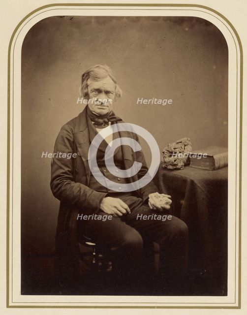 S.P. Pratt, F.R.S., about 1850. Creator: Maull & Polyblank.