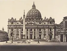 S. Pietro in Vaticano, 1848-52. Creator: Eugène Constant