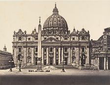 S. Pietro in Vaticano, 1848-52. Creator: Eugène Constant