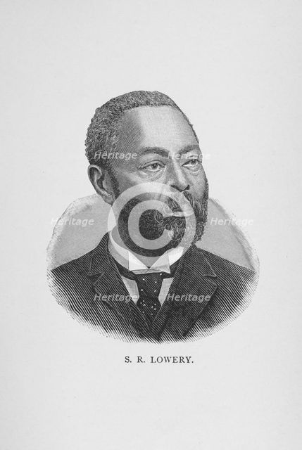 S. R. Lowery, 1887. Creator: Unknown.