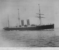 S.S Etruria, New York to Liverpool, November 8th to 15th 1890. Artist: Jack Lethbridge