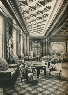 S. S Ile de France, Grand Salon c1927
