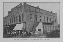 S.S. Sykes, undertaker and furniture, Decatur, Ala., 1902. Creator: Unknown