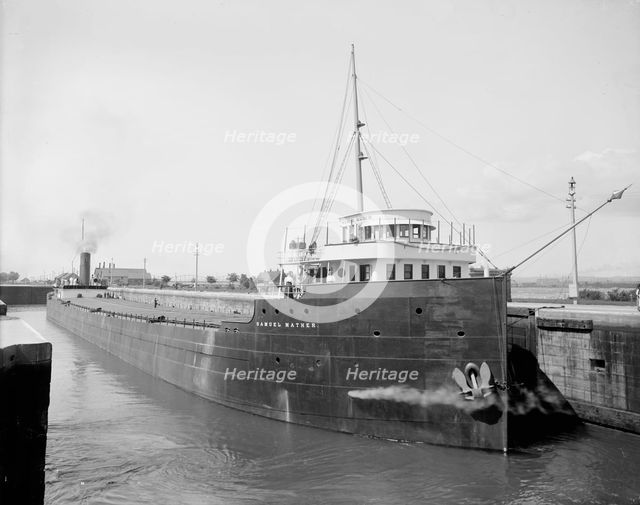 S.S. Samuel Mather, (1908?). Creator: Unknown.