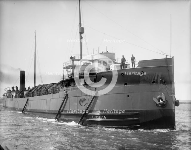 S.S. Utica, New York Central and Hudson River Railroad Line, between 1904 and 1910. Creator: Unknown.