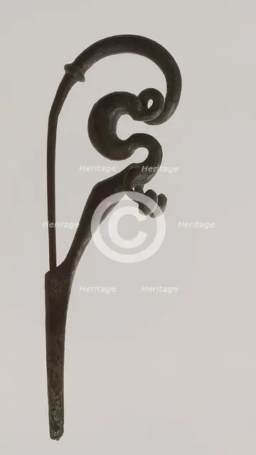 S-Shaped Brooch, Celtic, 6th century B.C. Creator: Unknown.