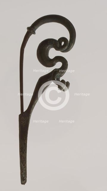 S-Shaped Brooch, Celtic, 6th century B.C. Creator: Unknown.