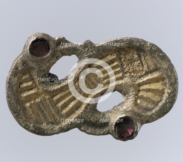 S-Shaped Brooch, Frankish, 550. Creator: Unknown.