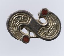 S-Shaped Brooch, Frankish, 6th century. Creator: Unknown