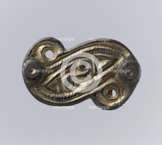 S-Shaped Brooch, Frankish, first half 6th century. Creator: Unknown.