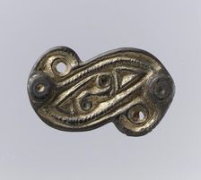 S-Shaped Brooch, Frankish, first half 6th century. Creator: Unknown