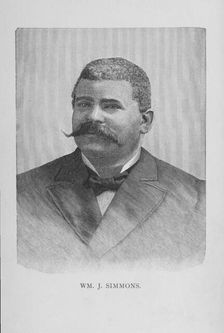 Wm. J. Simmons, 1887. Creator: Unknown