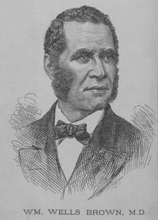 Wm. Wells Brown, M.D. The Colored Historian, 1880. Creator: Nathaniel Orr & Co