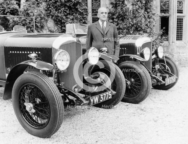 WO Bentley with a Bentley car. Artist: Unknown