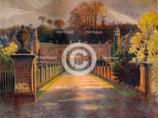 'Wotton House', 1911, (1914). Artist: James S Ogilvy.