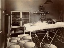 Wotton Lodge, Gloucester: operating theatre, c1909. Creator: Unknown