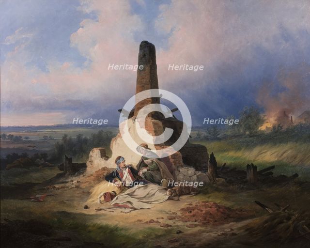 Wounded Uhlan, 1831.