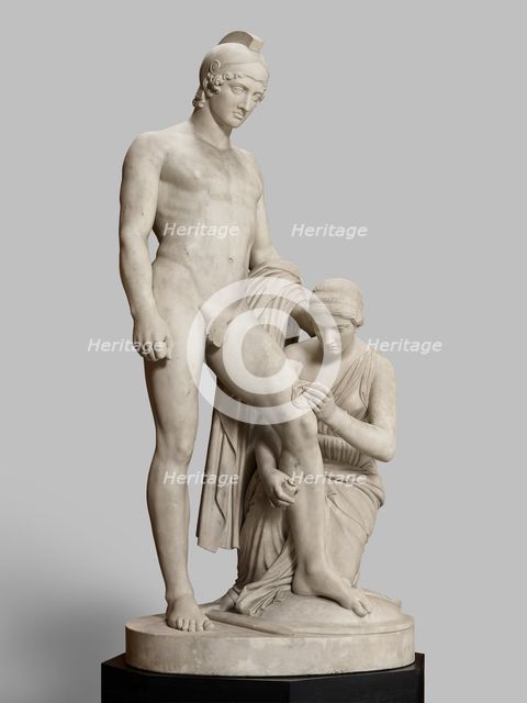 Wounded Warrior, 1860s. Creator: John Gibson.