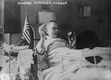 Wounded American, Neuilly, 1918 or 1919. Creator: Bain News Service