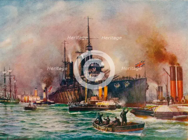 'Wounded but Victorious', c1916 (1919). Artist: Charles John De Lacy.