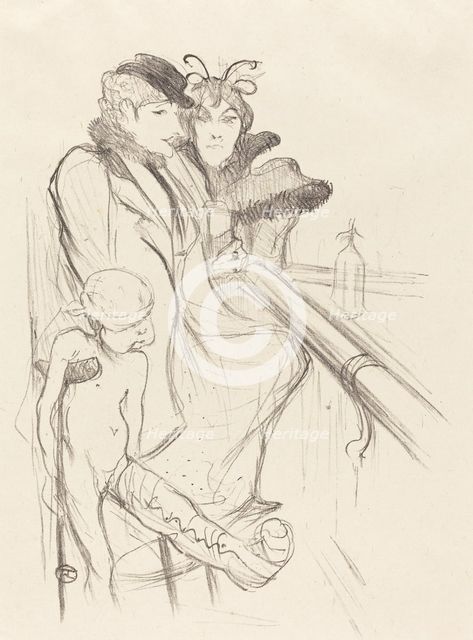 Wounded Eros (Eros vanné), 1894. Creator: Henri de Toulouse-Lautrec.