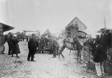 Wounded from battle of Vie [i.e., Vic] at Compiegne, 26 Oct 1914. Creator: Bain News Service