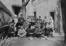Wounded, Quimper, 1918. Creator: Bain News Service