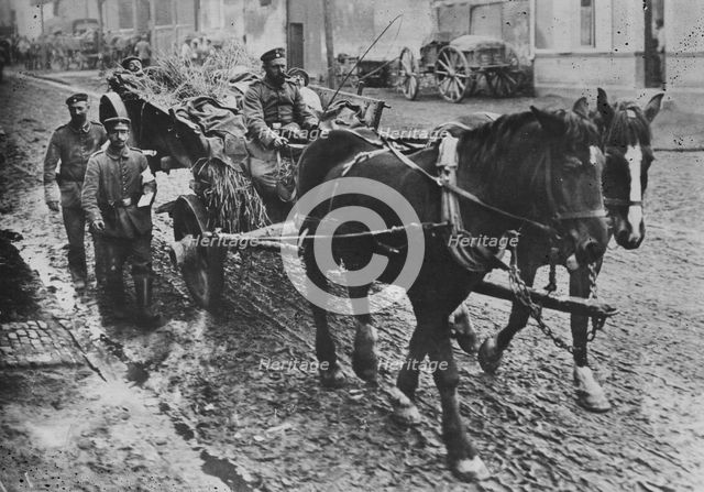 Wounded Russian prisoners, between c1915 and c1918. Creator: Bain News Service.