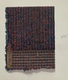 Woven Covering for Chair Seat, 1935/1942. Creator: Elizabeth Moutal