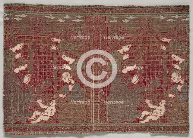 Woven Strip for Ecclesiastical Parameters, early 1500s. Creator: Unknown.
