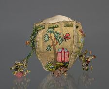 Woven Purse, 1700s. Creator: Unknown