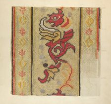 Woven Textile: Technique Demonstration, 1935/1942. Creator: Dorothea Bates
