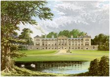 Woburn Abbey, Bedfordshire, home of the Duke of Bedford, c1880