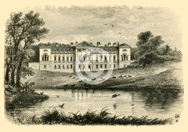 'Woburn Abbey - The West Front', 1898. Creator: Unknown.