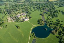 Woburn Abbey, the house and landscape park, Woburn, Bedfordshire, 2018. Creator: Historic England