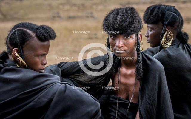Wodaabe Women. Creator: Dorte Verner.
