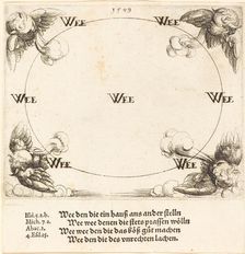Woe is Pronounced on the Scribes and Pharisees, 1549. Creator: Augustin Hirschvogel