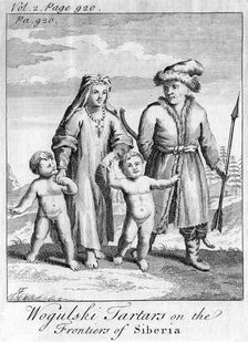 Wogulski Tartars on the Frontiers of Siberia c1740