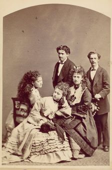 Wohes Family, New York, 1870s. Creator: Jeremiah Gurney
