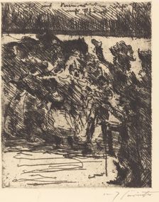 Wohl auf, kameraden, aufs pferd, aufs pferd! Ins feld, in die freiheit gezogen!..., 1923. Creator: Lovis Corinth