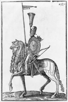 [Wohlgerissene und geschnittene Figuren ... ], ca. 1619-26. Creator: Melchior Lorck
