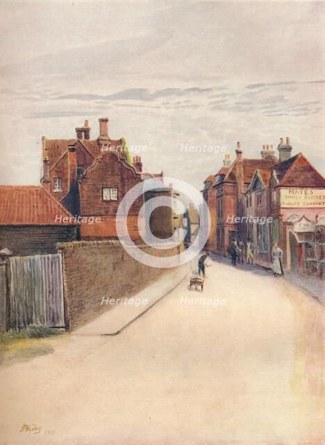 'Woking, Old Village', 1911, (1914). Artist: James S Ogilvy.