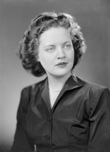 Wolberg, Marion E., Miss. - Portrait, 1947. Creator: Harris & Ewing