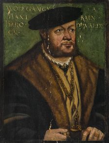 Wolf von Maxlrain (c. 1500-1561), Freiherr of Waldeck , ca 1530. Creator: Anonymous